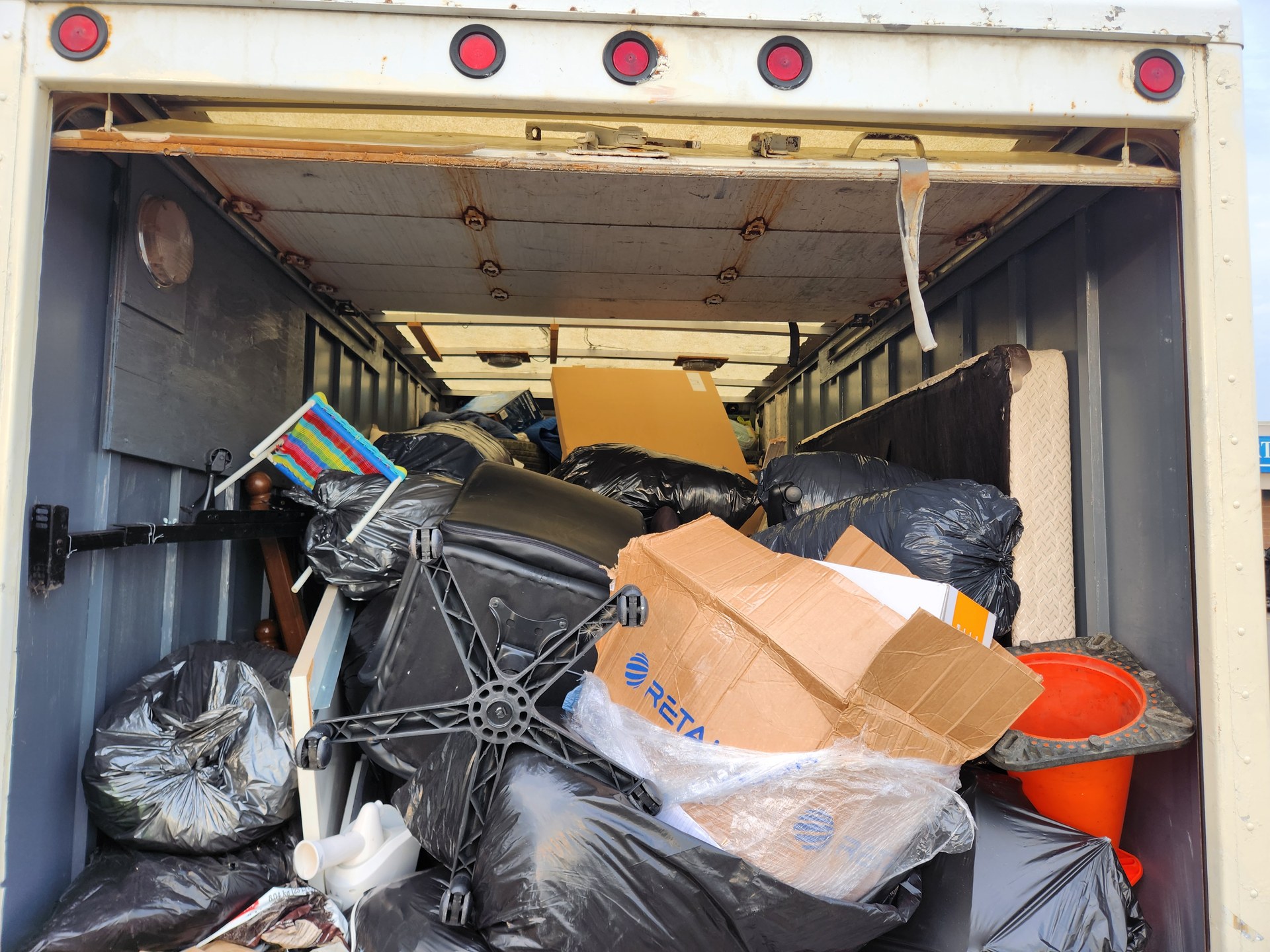 Cargo Van Logistics disposal and junk removal service